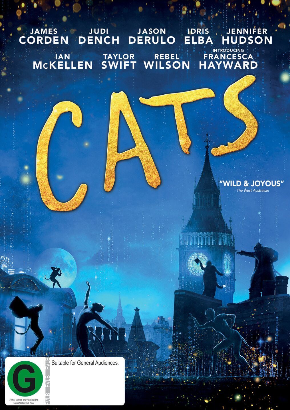 Cats (2019) on DVD image
