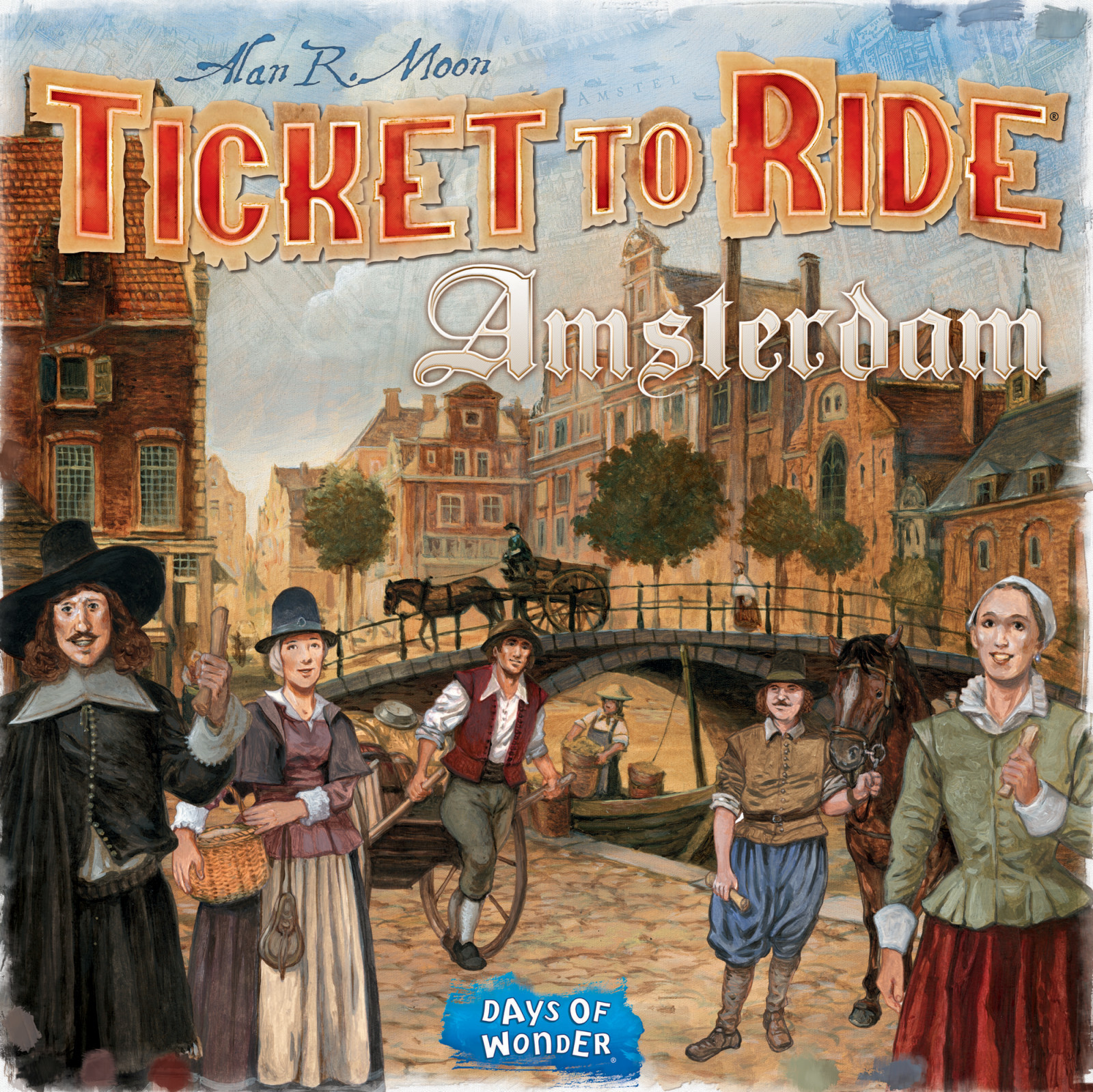 Ticket to Ride: Amsterdam - Board Game image