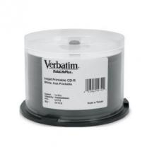 Verbatim CD-R 700MB 50Pk White Wide Inkjet 52x Azo image