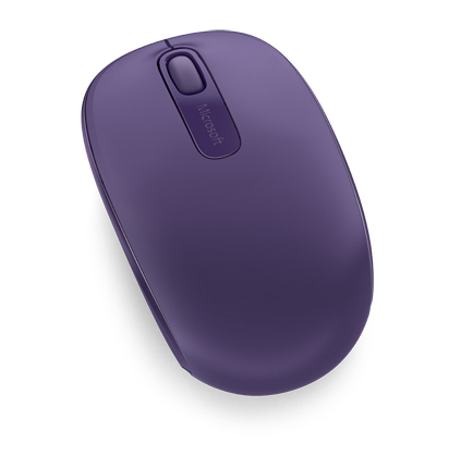 Microsoft Wireless Mobile Mouse 1850 (Purple)