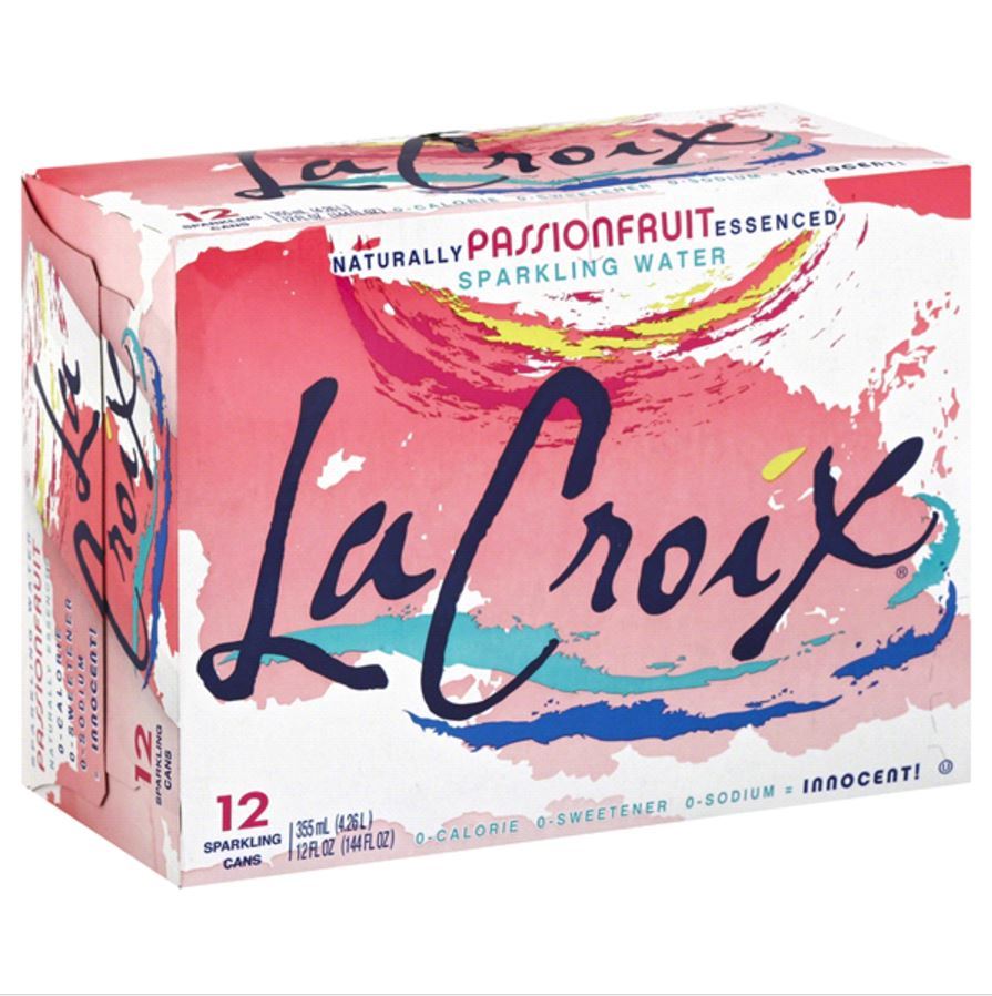 La Croix Sparkling Water - Passionfruit 355ml Can (12 Pack) image