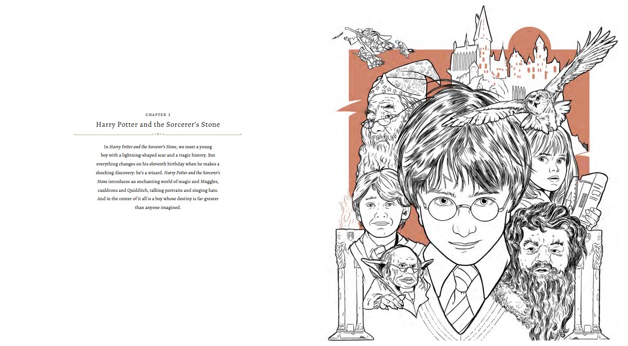 Harry Potter A Cinematic Gallery on Hardback by J M Dragunas