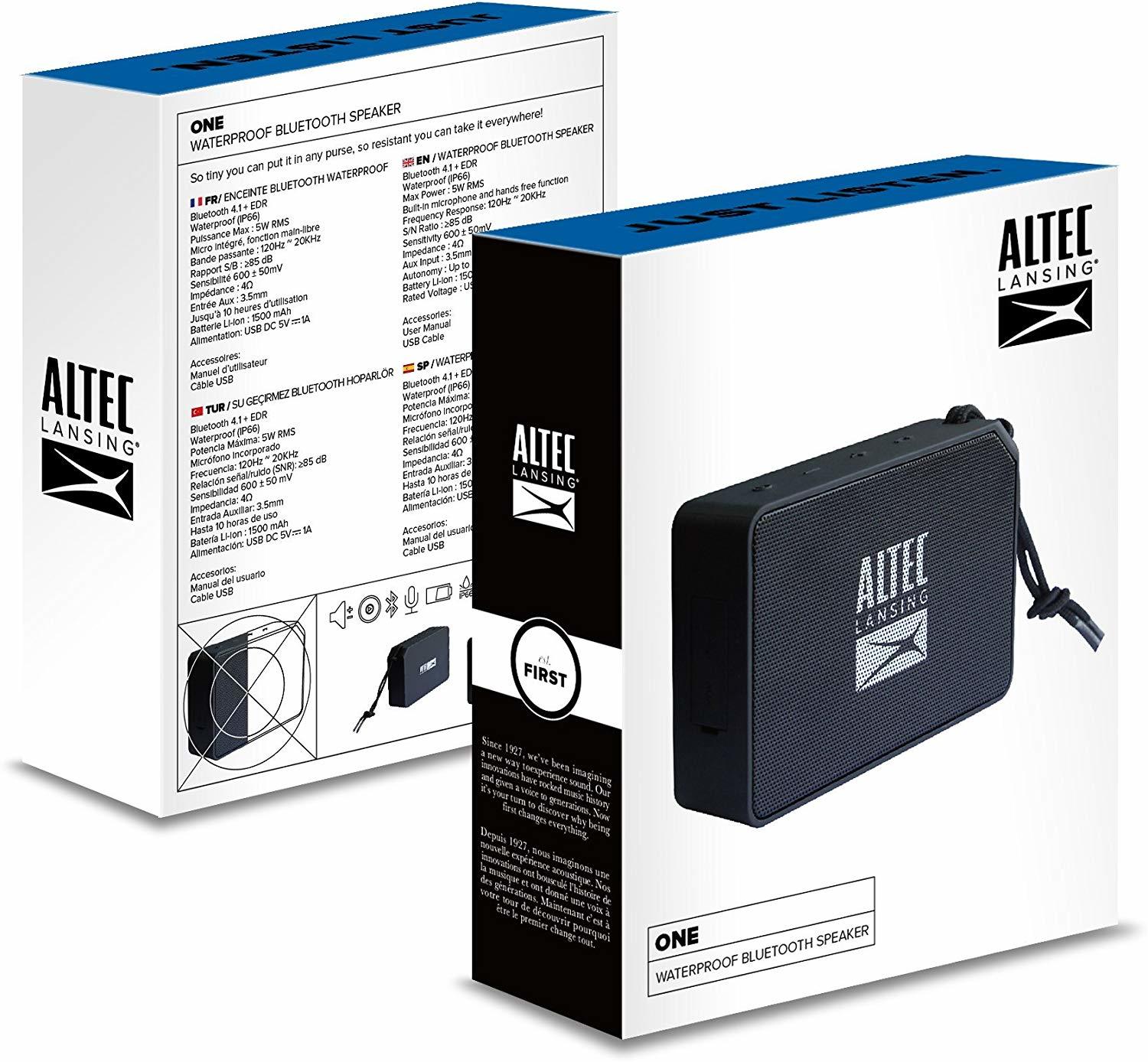 altec lansing one