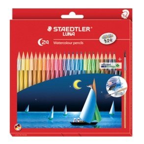 Staedtler Luna 137 Watercolor Pencils (24 Pack) image