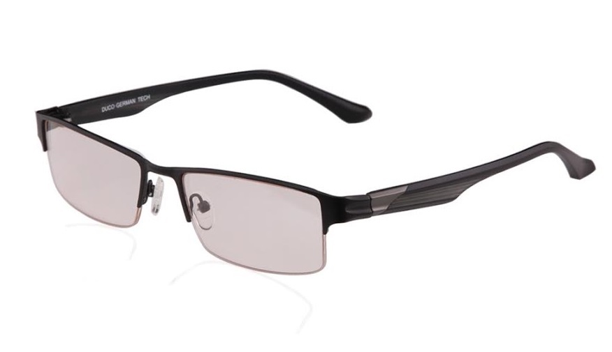 Duco Ergonomic Advanced Gaming Glasses - 230 Black for PC Games image