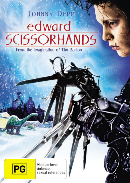Edward Scissorhands on DVD image