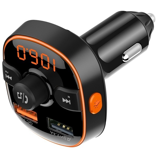 QC3.0 RGB light Car Charger - Bluetooth 5.0 & FM Transmitter image