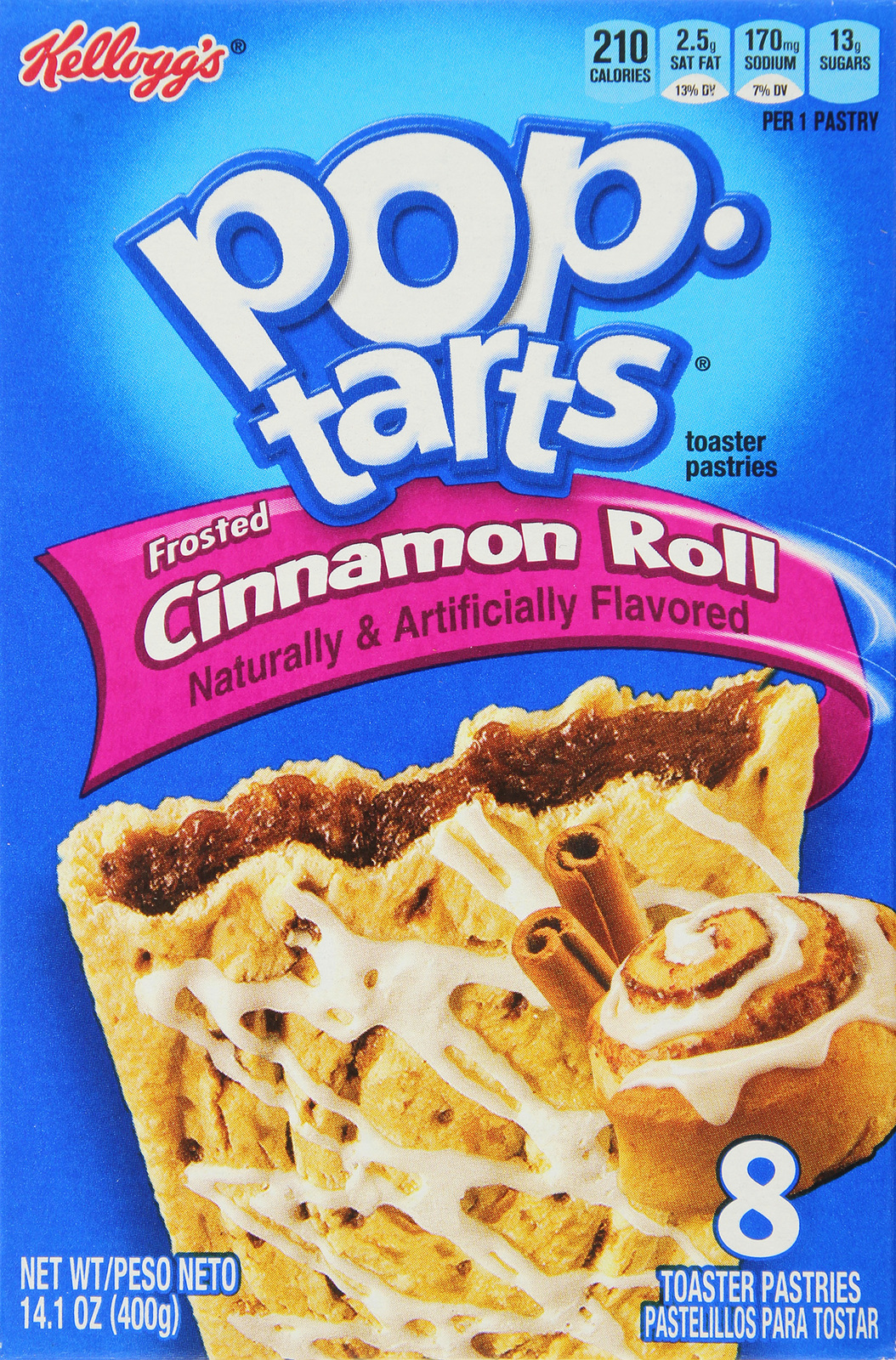 Kellogg's Pop Tarts Frosted Cinnamon Roll image