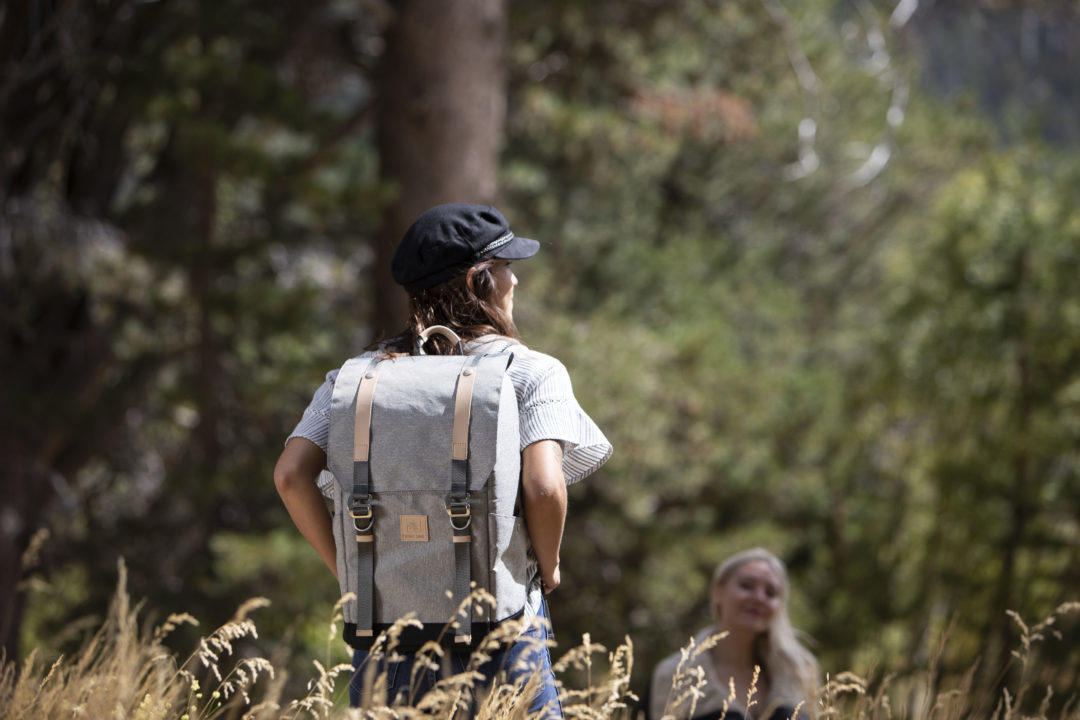 Picnic Time: PT-Frontier Picnic Backpack (Heathered Gray)