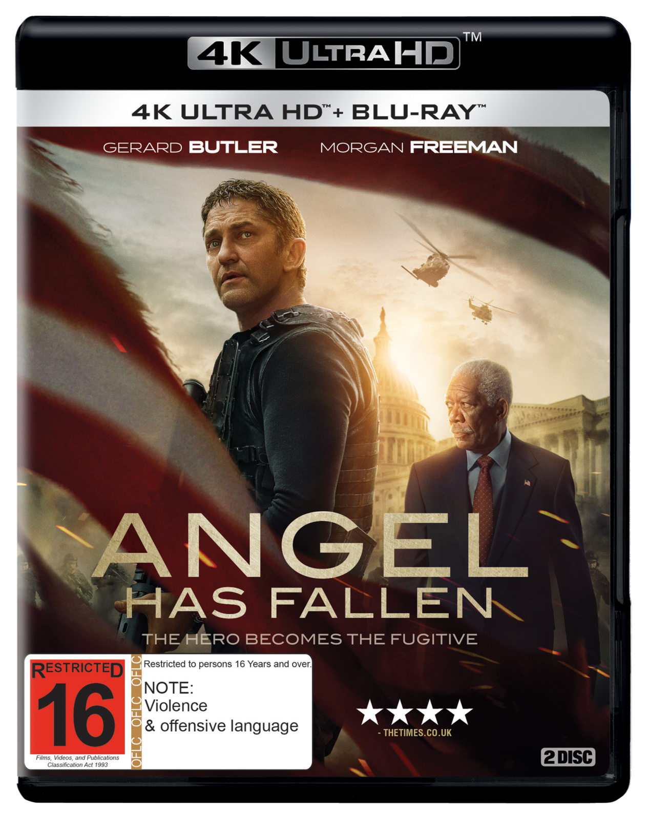 Angel Has Fallen (4K Ultra HD Blu-ray) on UHD Blu-ray image
