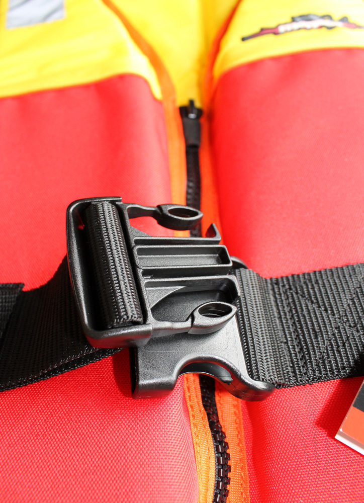 Menace Hercules Sports Life Jacket Adult | Size: Medium (Yellow/Red) image