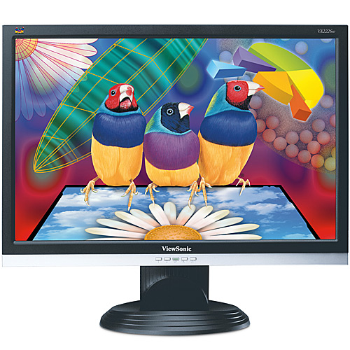 Viewsonic VA2226W 22" Wide LCD 1680x1050 5ms Black/Silver image