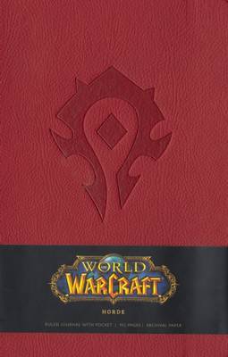 Warcraft Ruled Journal - Horde Red (Large) on Hardback by Blizzard Entertainment