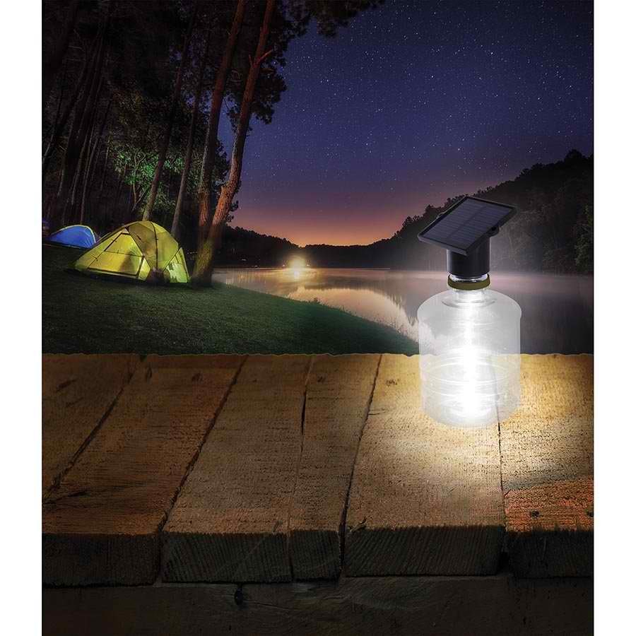 Solar Powered Bottle Light image