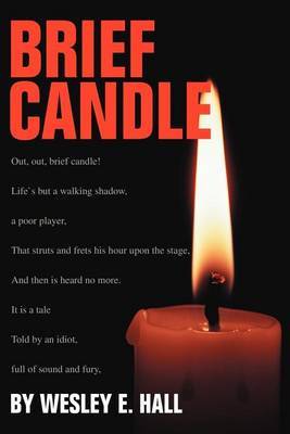 Brief Candle by Wesley E Hall image