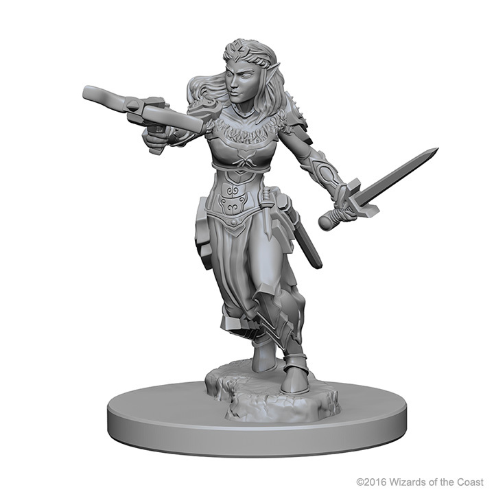 D&D Nolzur's Marvelous: Unpainted Minis - Elf Female Ranger image