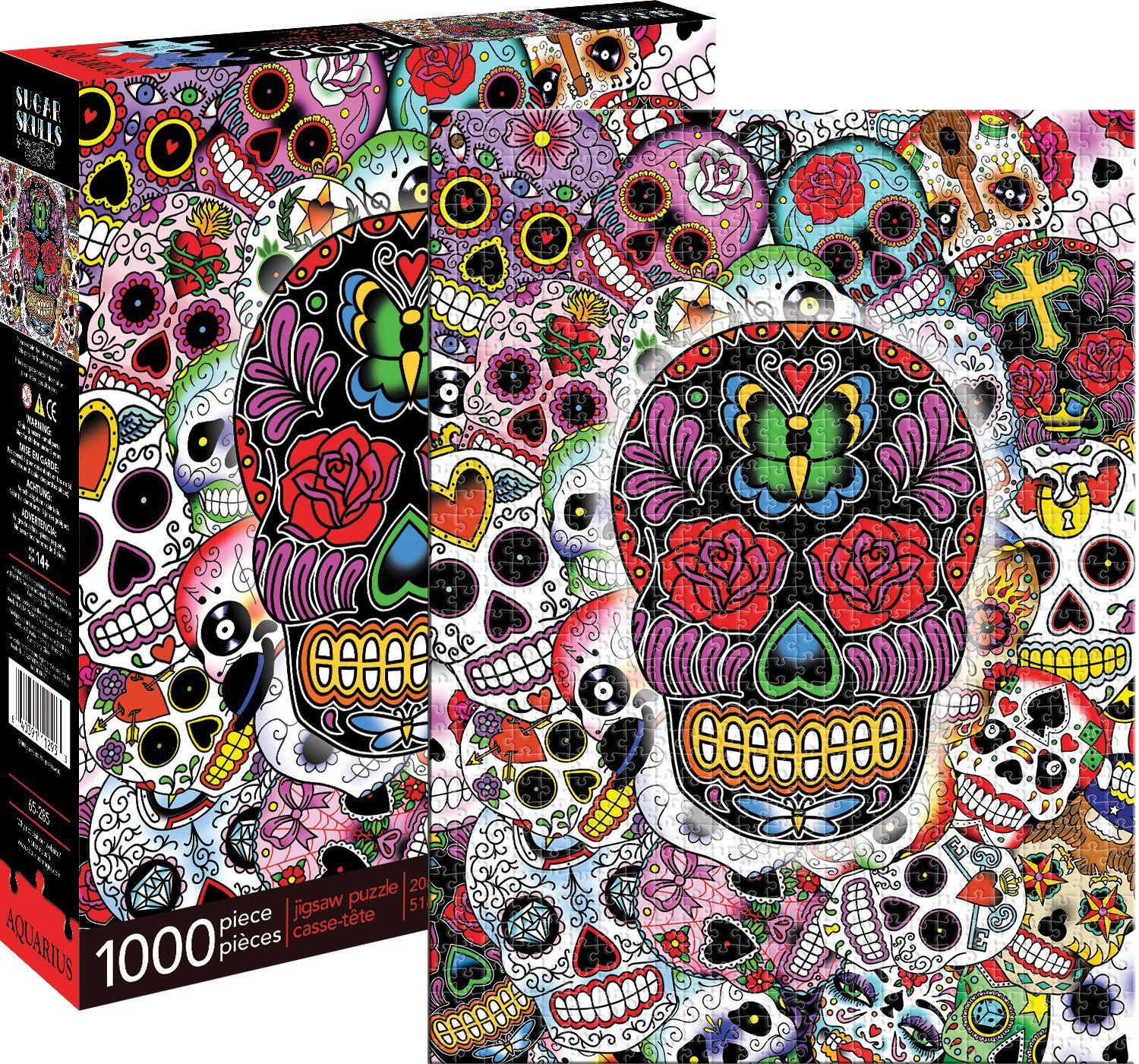 Aquarius: Sugar Skulls - 1000-Piece Puzzle image