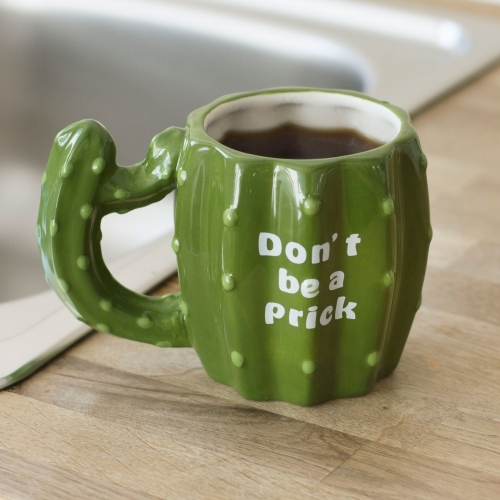 Cactus Mug - Don't be a prick image