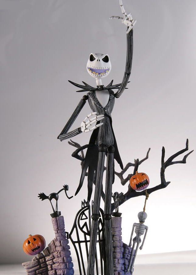 Nightmare Before Christmas Revoltech Jack Skellington Action Figure