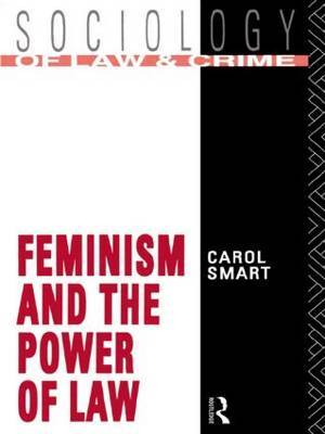 Feminism and the Power of Law by Carol Smart image
