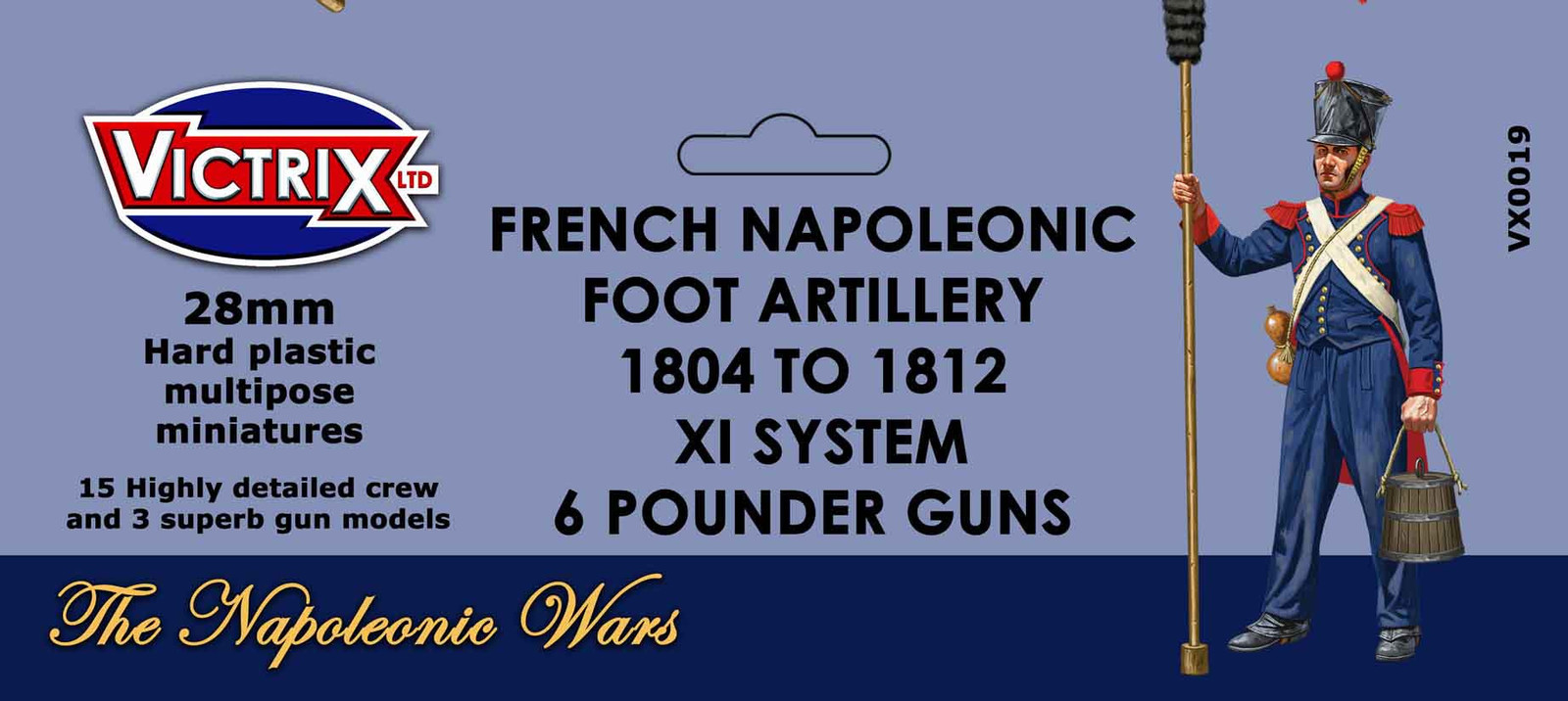 Victrix French Napoleonic Artillery 1804-1812 XI System (Duplicate)