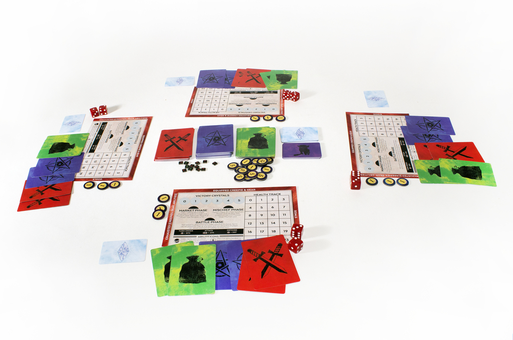 King of the Creepies - Board Game image