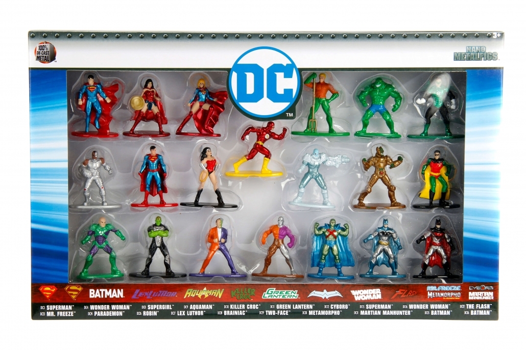 Jada Metal Minis: DC Comics - Nano Metalfigs 20-Pack