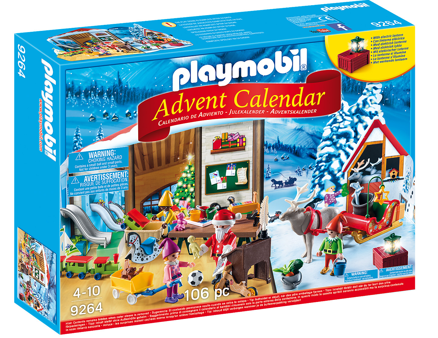 Playmobil: Advent Calendar - Santas Workshop (9264) image