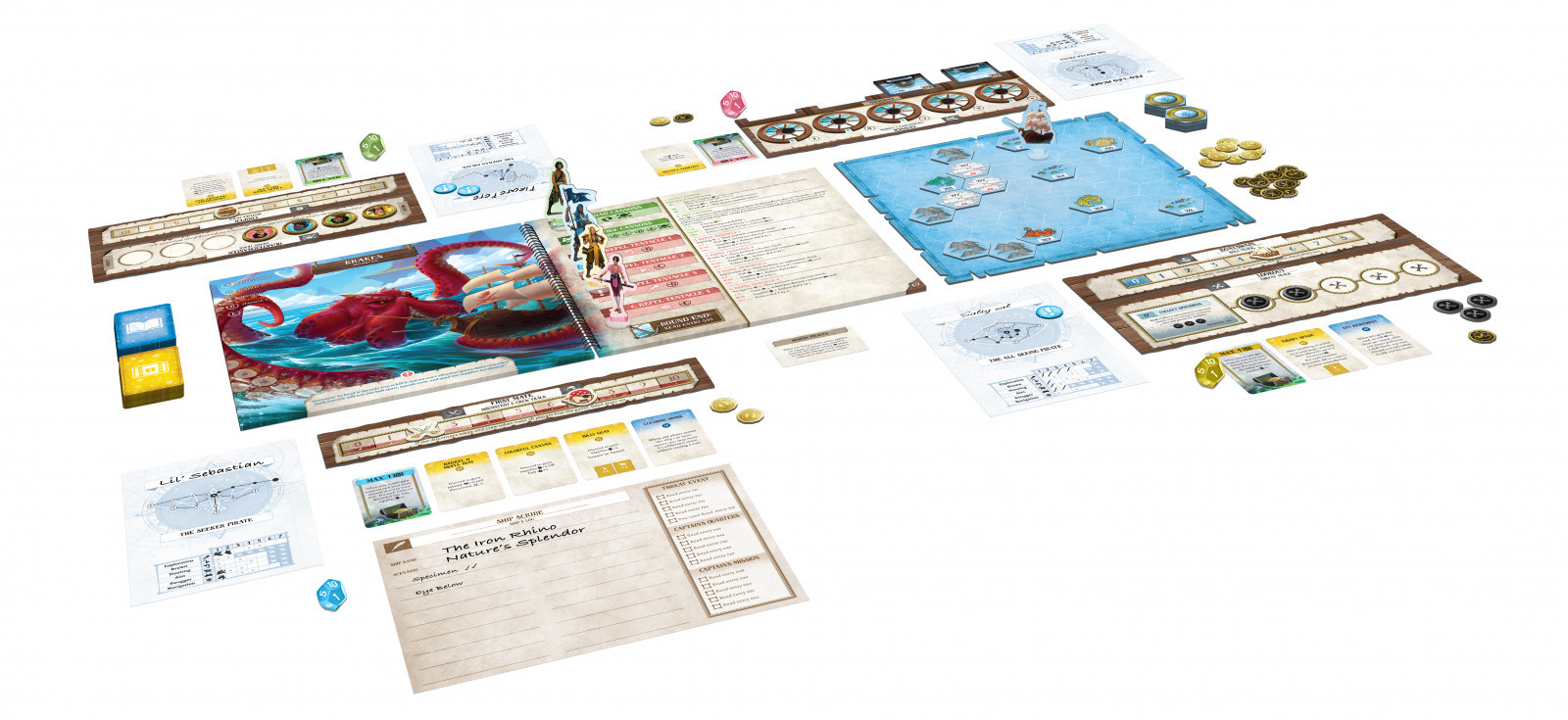 Forgotten Waters - Board Game image