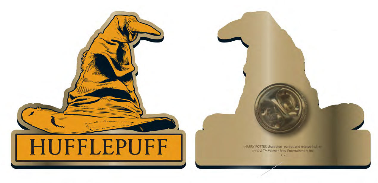 Harry Potter Hufflepuff Sorting Hat Badge