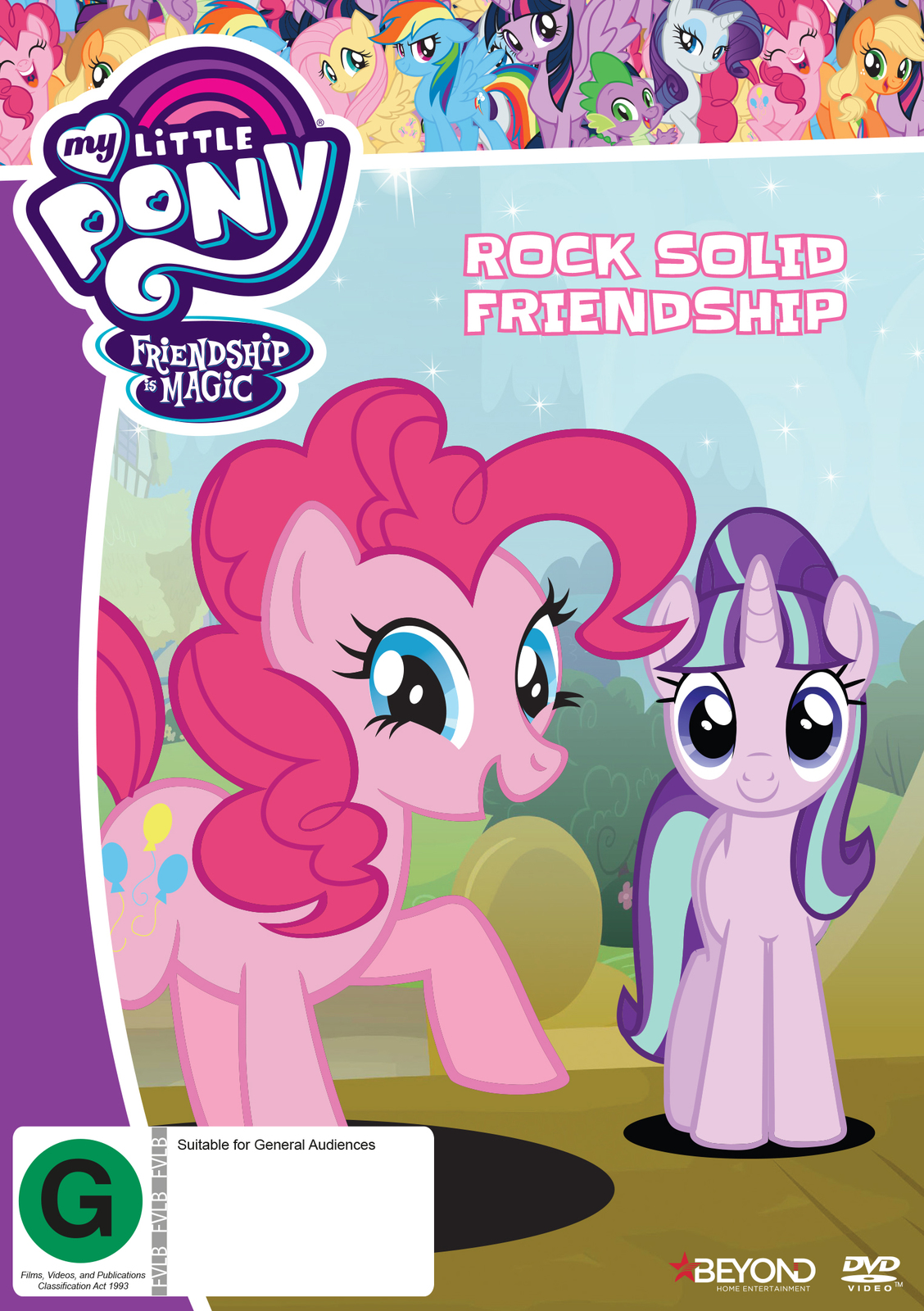 My Little Pony: Friendship Is Magic - Rock Solid Friendship on DVD