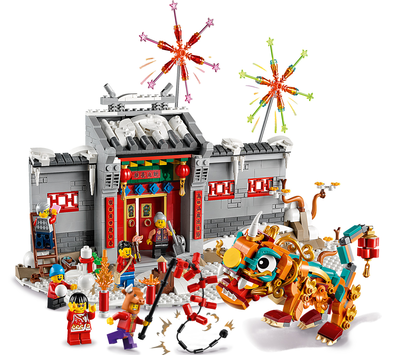 LEGO Festivals: Lunar New Year - Story of Nian (80106) image