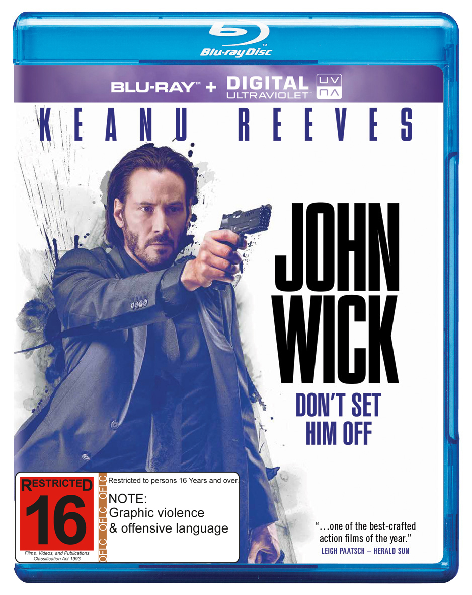 John Wick on Blu-ray, UV image