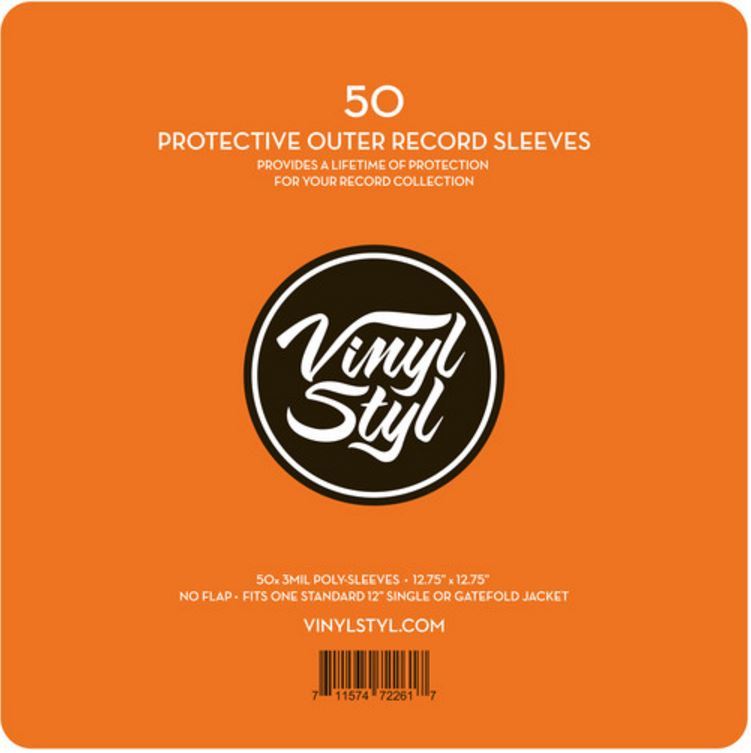 Vinyl Styl: Protective Outer Record Sleeve - 12.75" (50 Pack) image