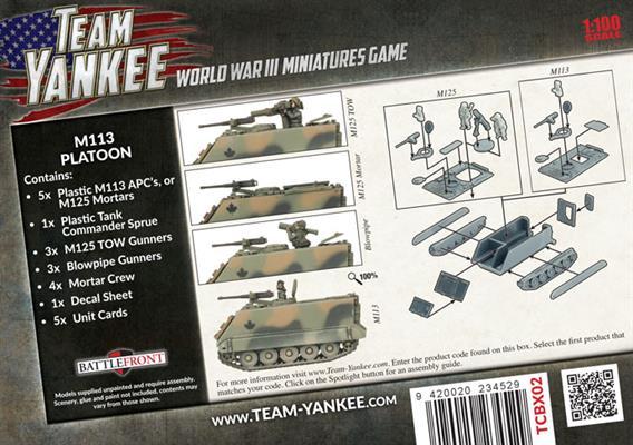 Team Yankee: Canadian M113 Platoon image