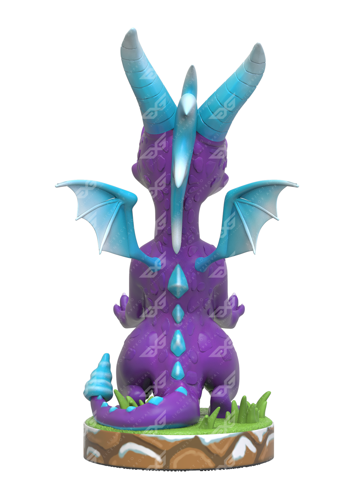 Cable Guy Controller Holder - Spyro Ice for PS4 image