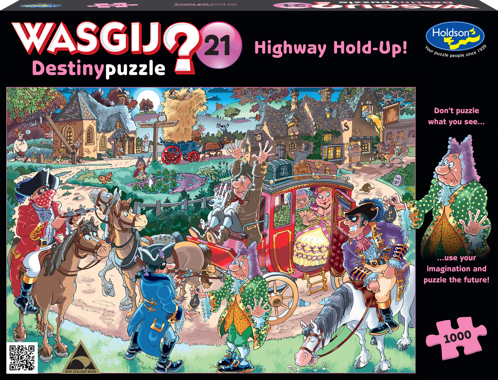 Wasgij Destiny #21: Highway Hold-Up! (1000pc Jigsaw) image