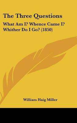The Three Questions: What Am I? Whence Came I? Whither Do I Go? (1850) by William Haig Miller image