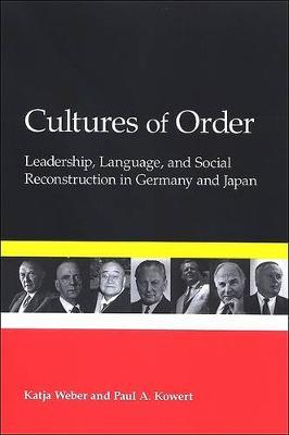 Cultures of Order by Katja Weber image