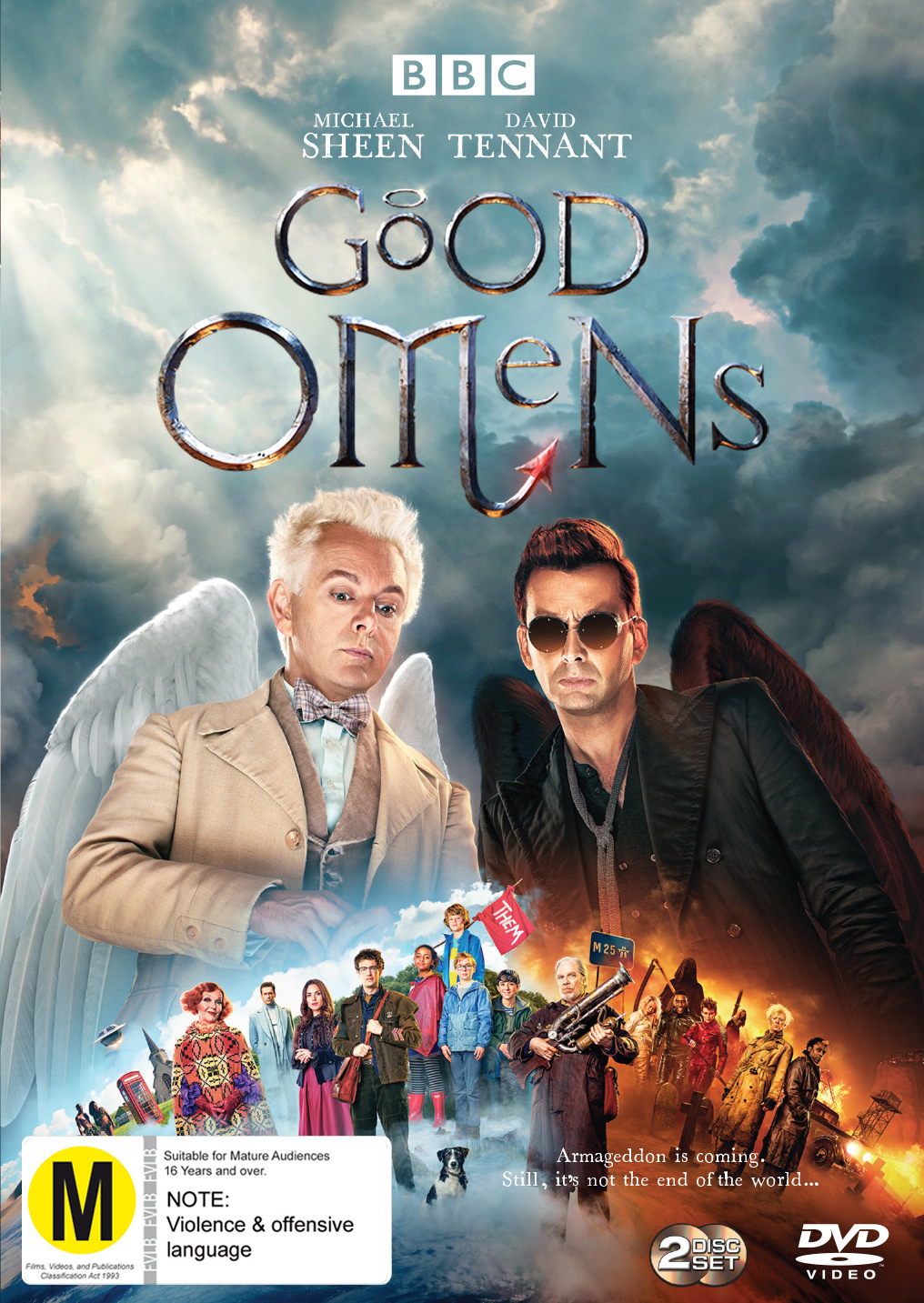 Good Omens on DVD image