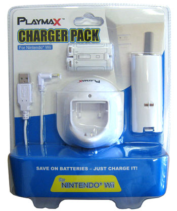 Playmax Wiimote Docking Charger for Nintendo Wii image