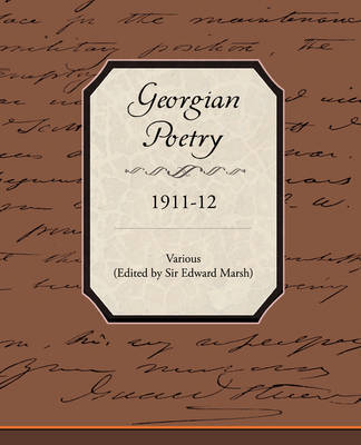 Georgian Poetry 1911 12 image