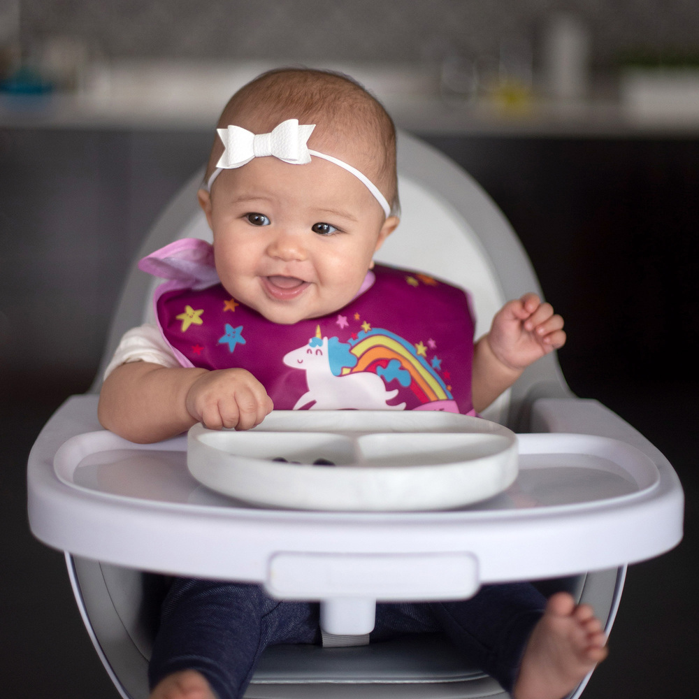 Bumkins: Super Bib - Unicorn/Rainbows (3 pk)