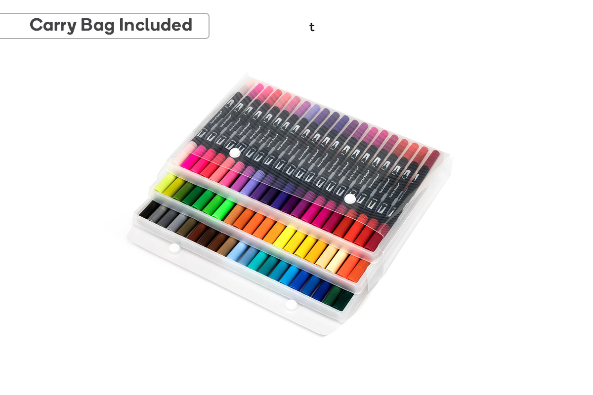 Essentials For You: Dual Tip Markers (60 Piece Set) image