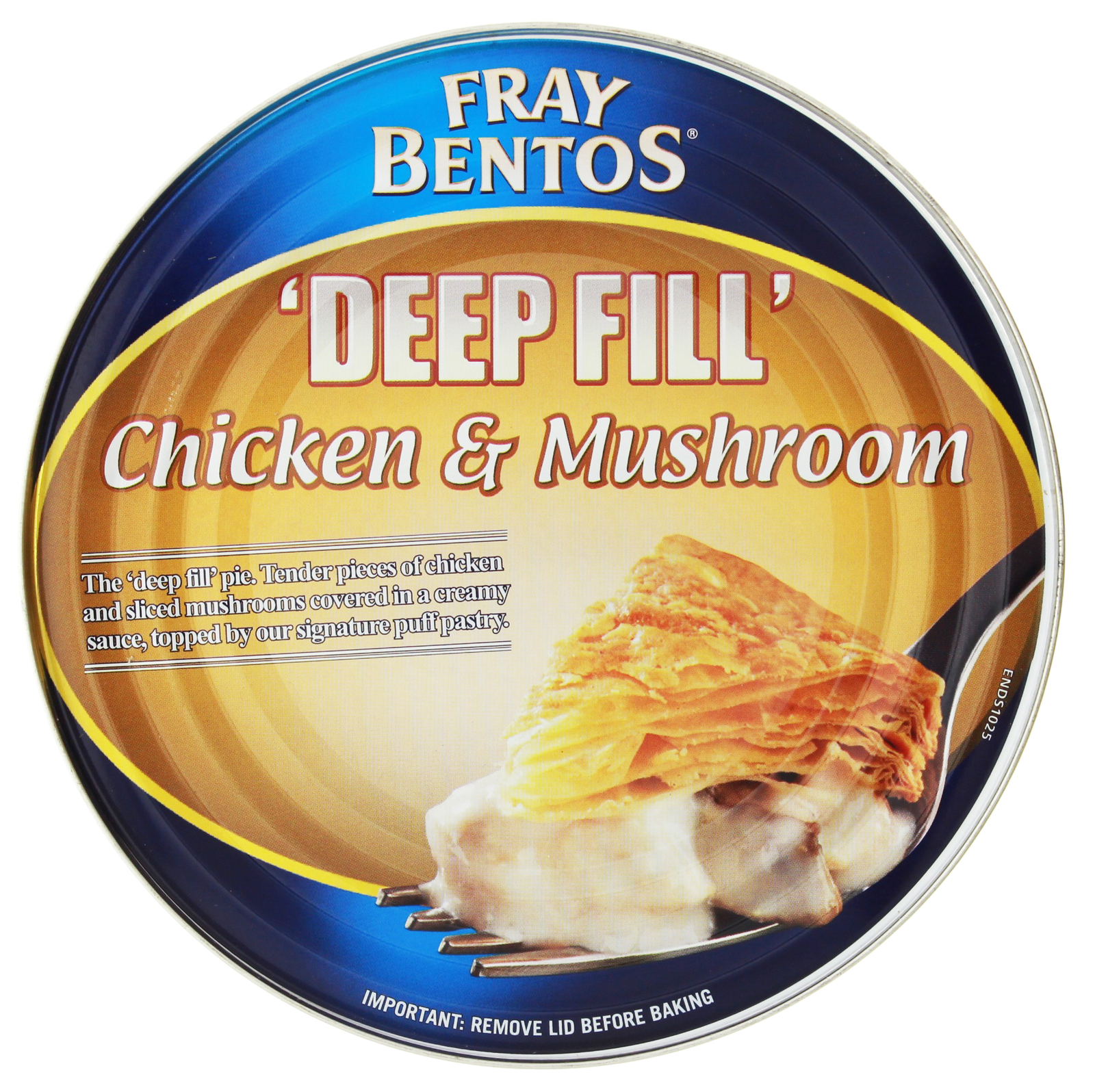Fray Bentos Chicken & Mushroom 'Deep Fill' Pie (475g) image