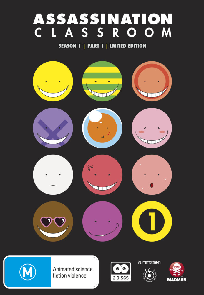 Assassination Classroom - Part 1 Limited Edition on DVD image