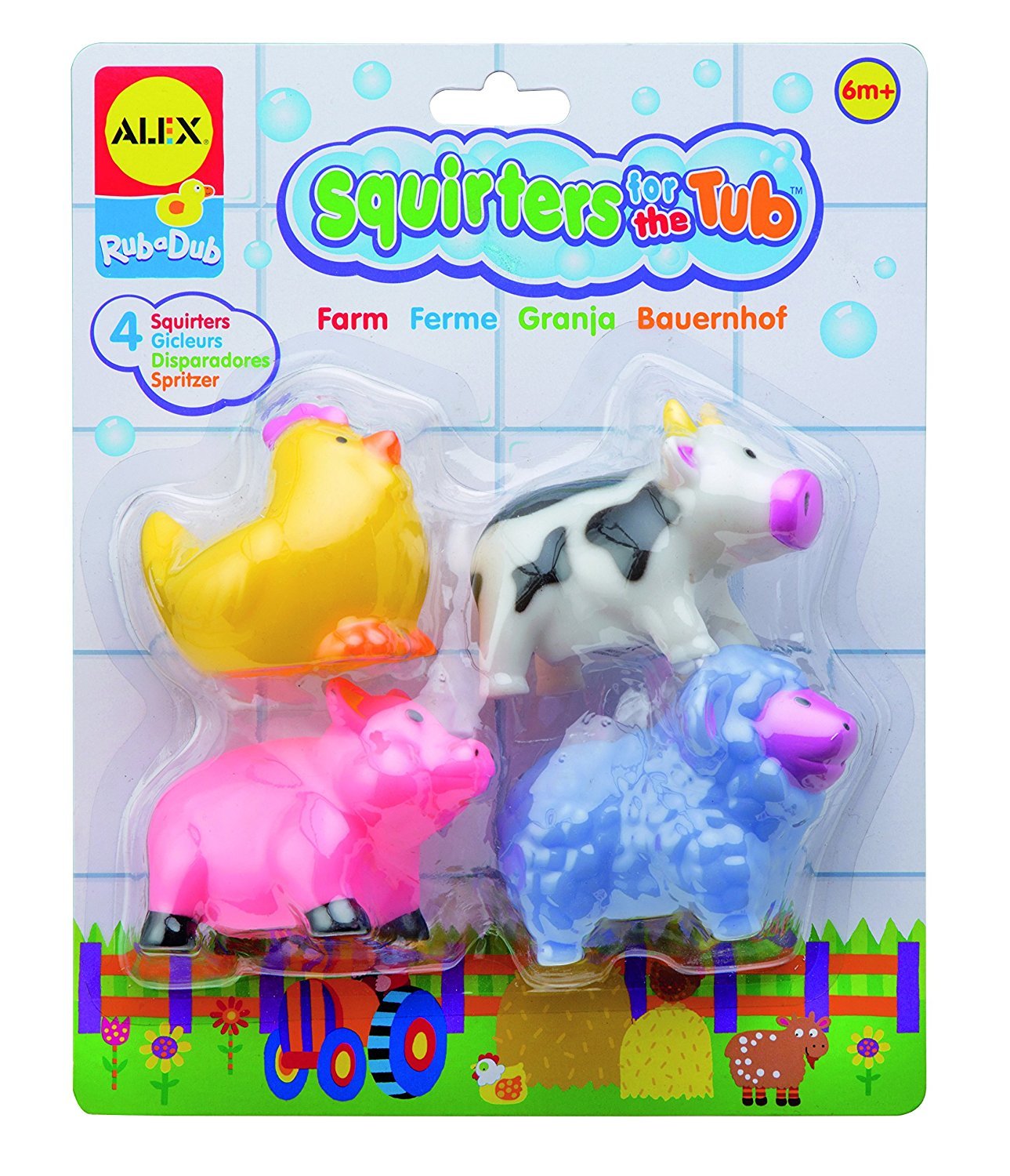 Alex: Rub a Dub Squirters for the Tub - Farm image