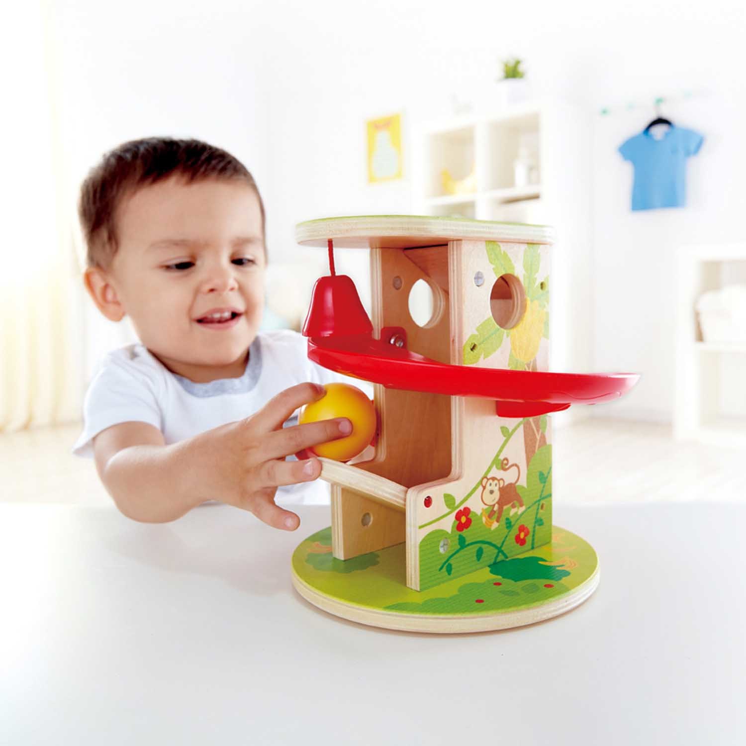 Hape: Jungle Press & Slide - Playset