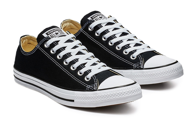 Chuck Taylor All Star Lo Unisex Sneakers - Black (Size: EU 39) | Men's ...