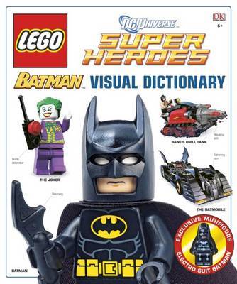 LEGO Batman: Visual Dictionary (with exclusive Minifigure!) on Hardback by Daniel Lipkowitz